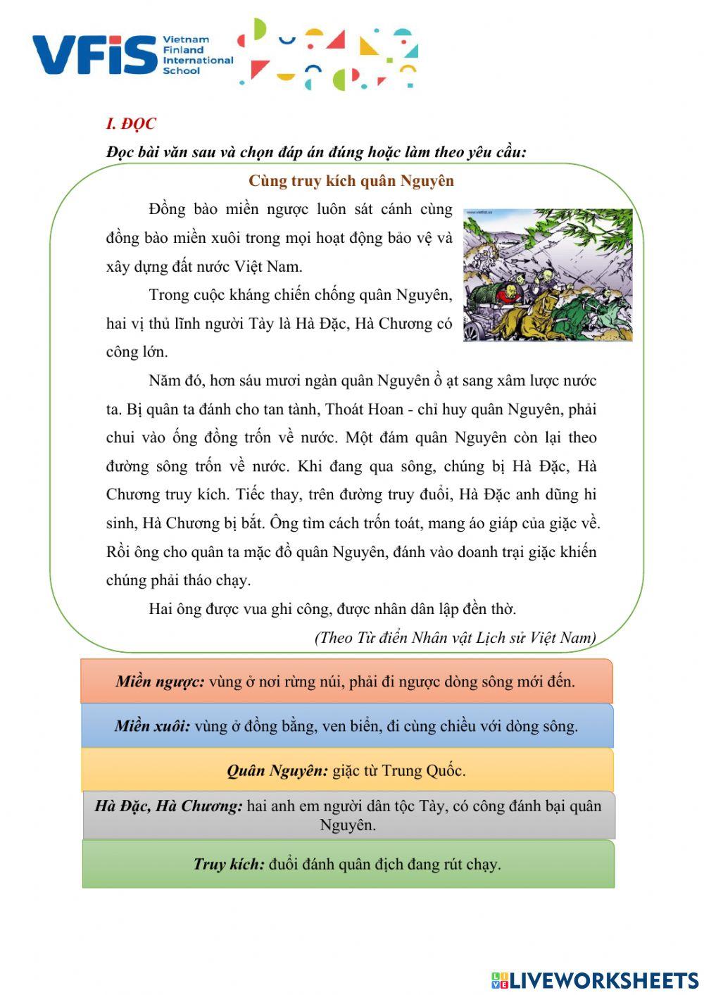 Bài tập TV tuần 14