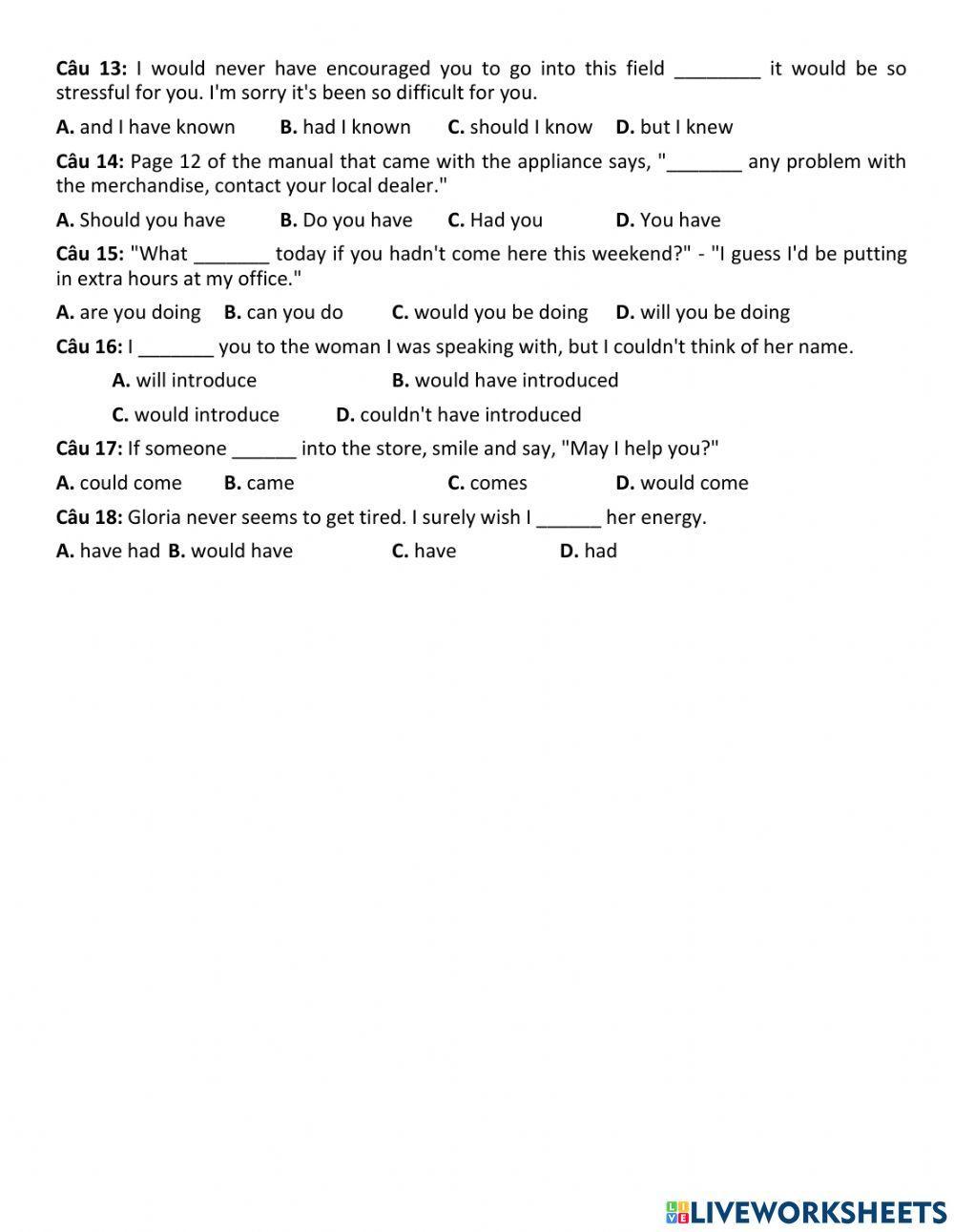 Reported with conditional