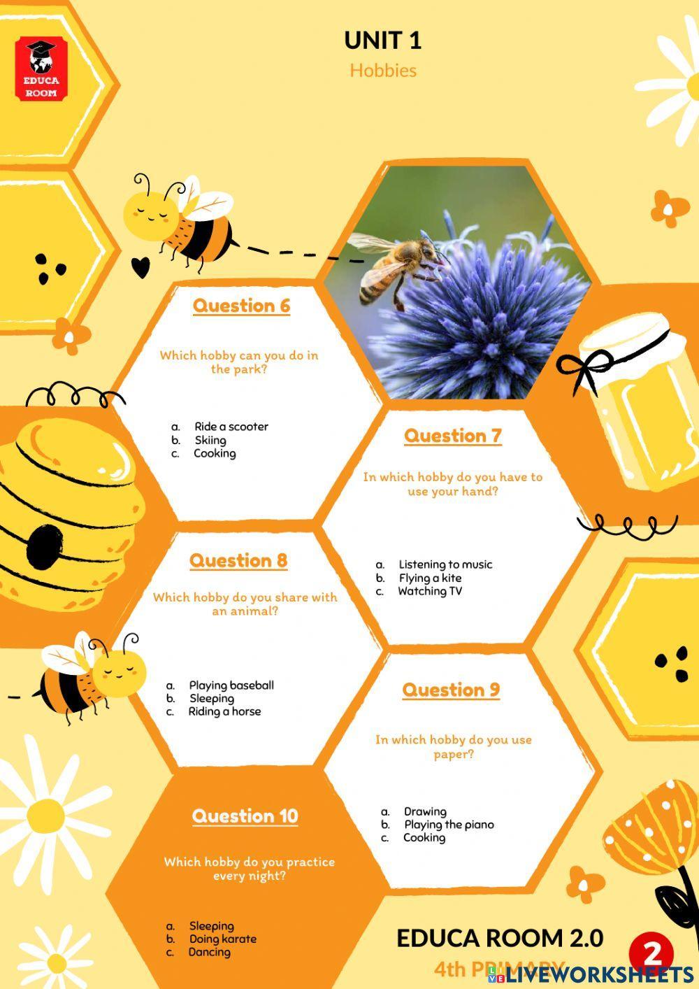 4º ud1 cuestionario 1 inglés