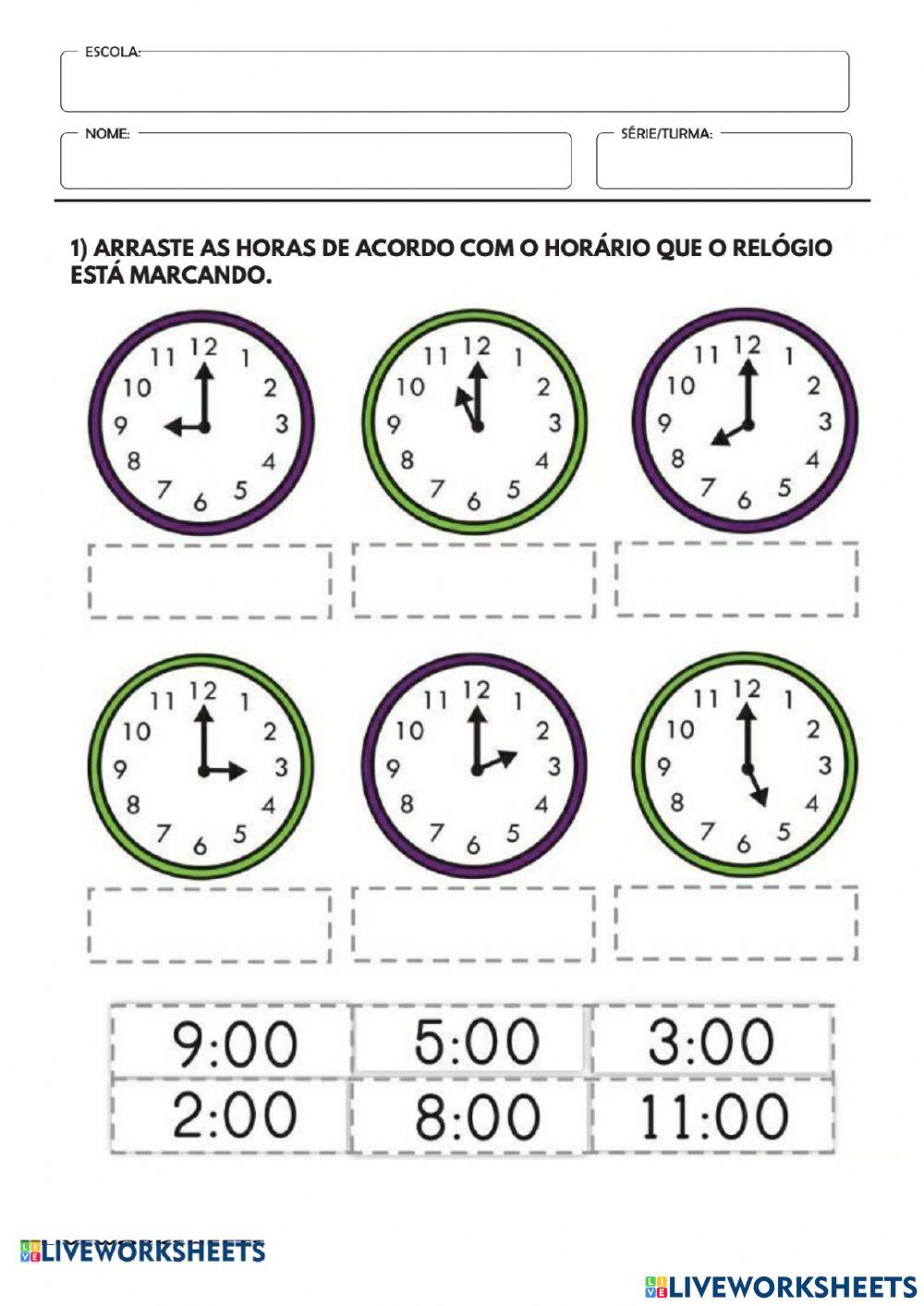 Avaliação de Matemática