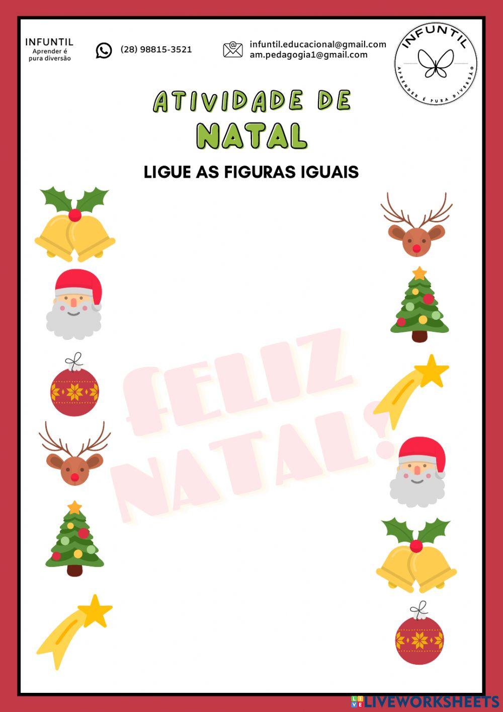 Ligue as figuras iguais