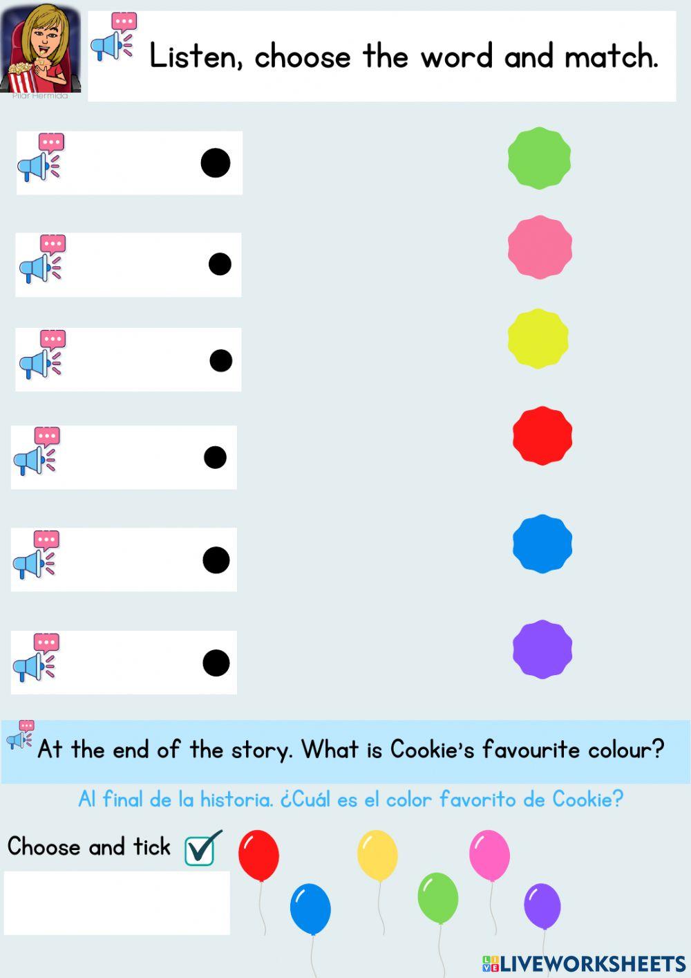 story FAVOURITE COLOUR