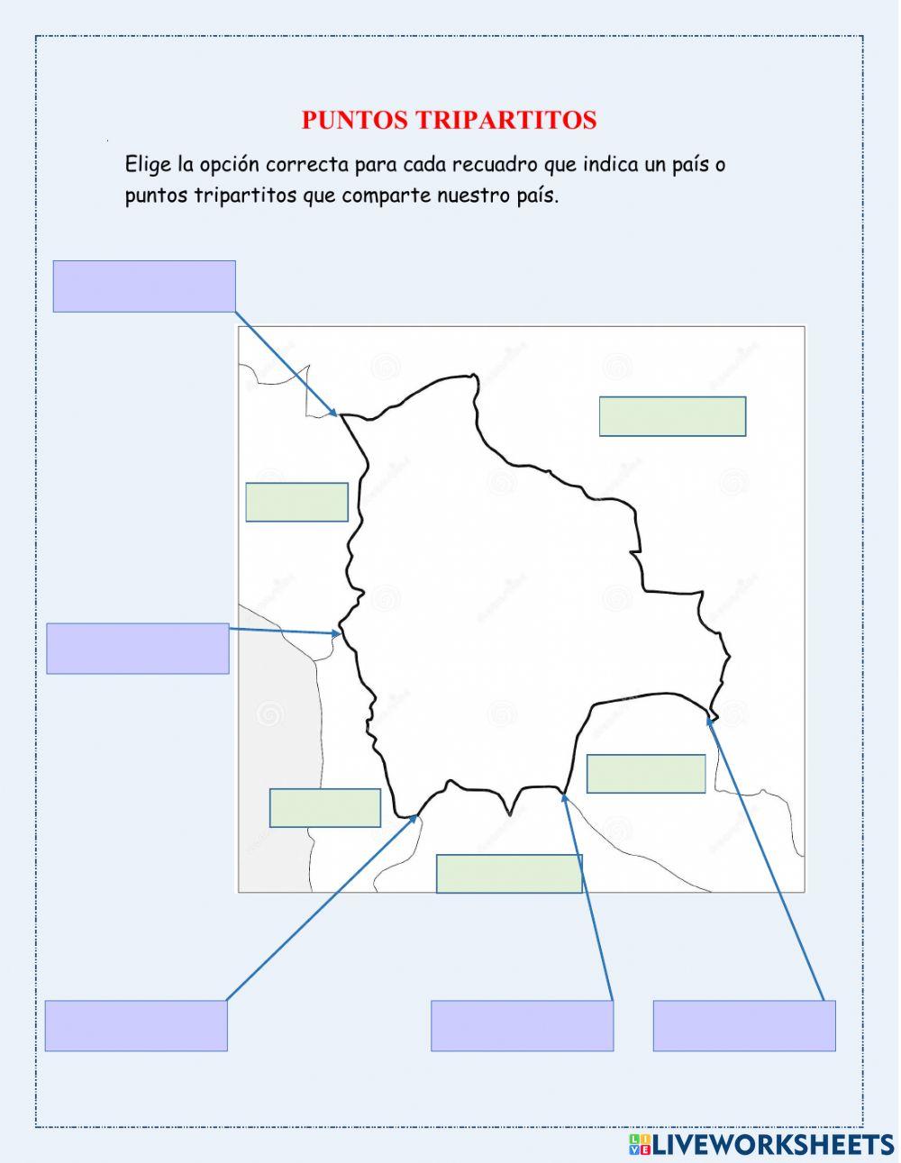 Puntos tripartitos de bolivia