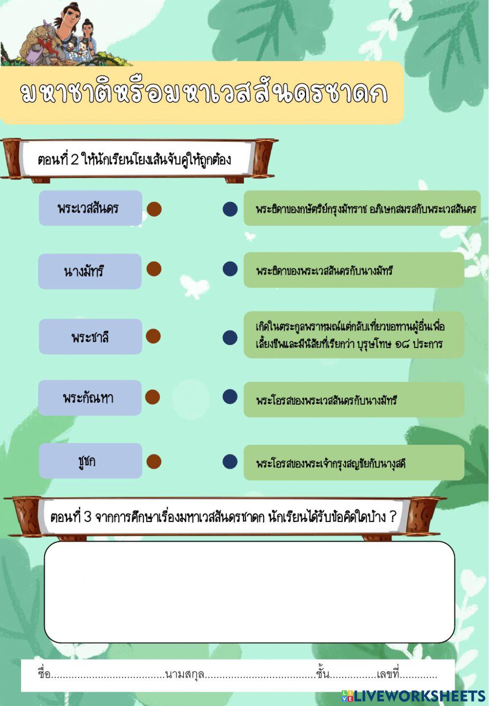 มหาเวสสันดรชาดก