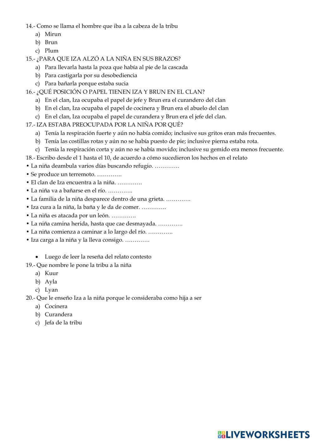 El clan del oso cavernario