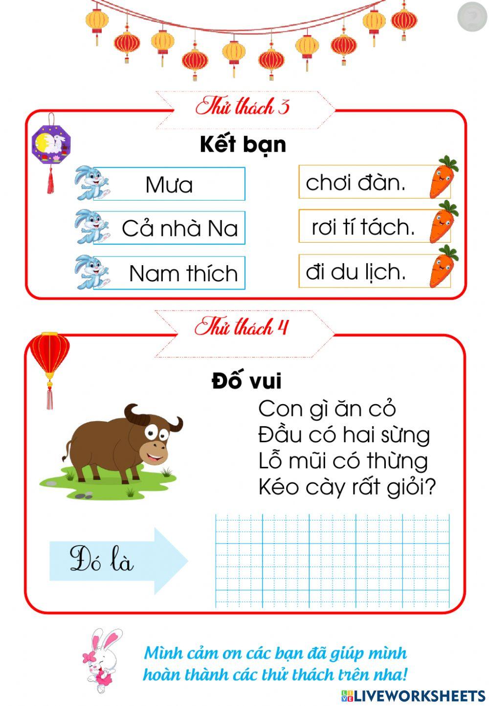Ôn tập cuối tuần 12