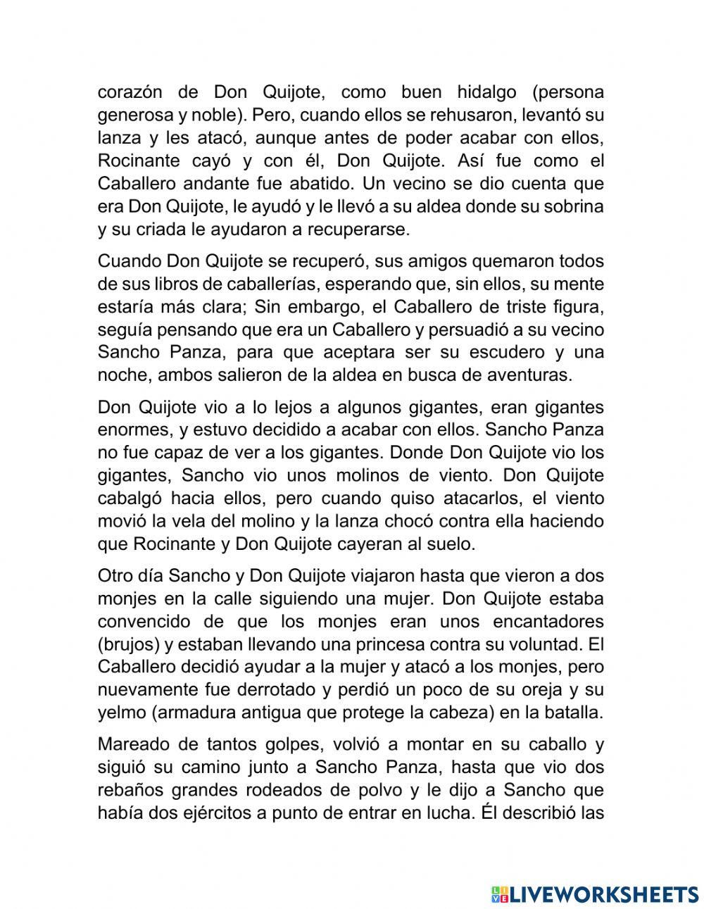 Comprensión lectora