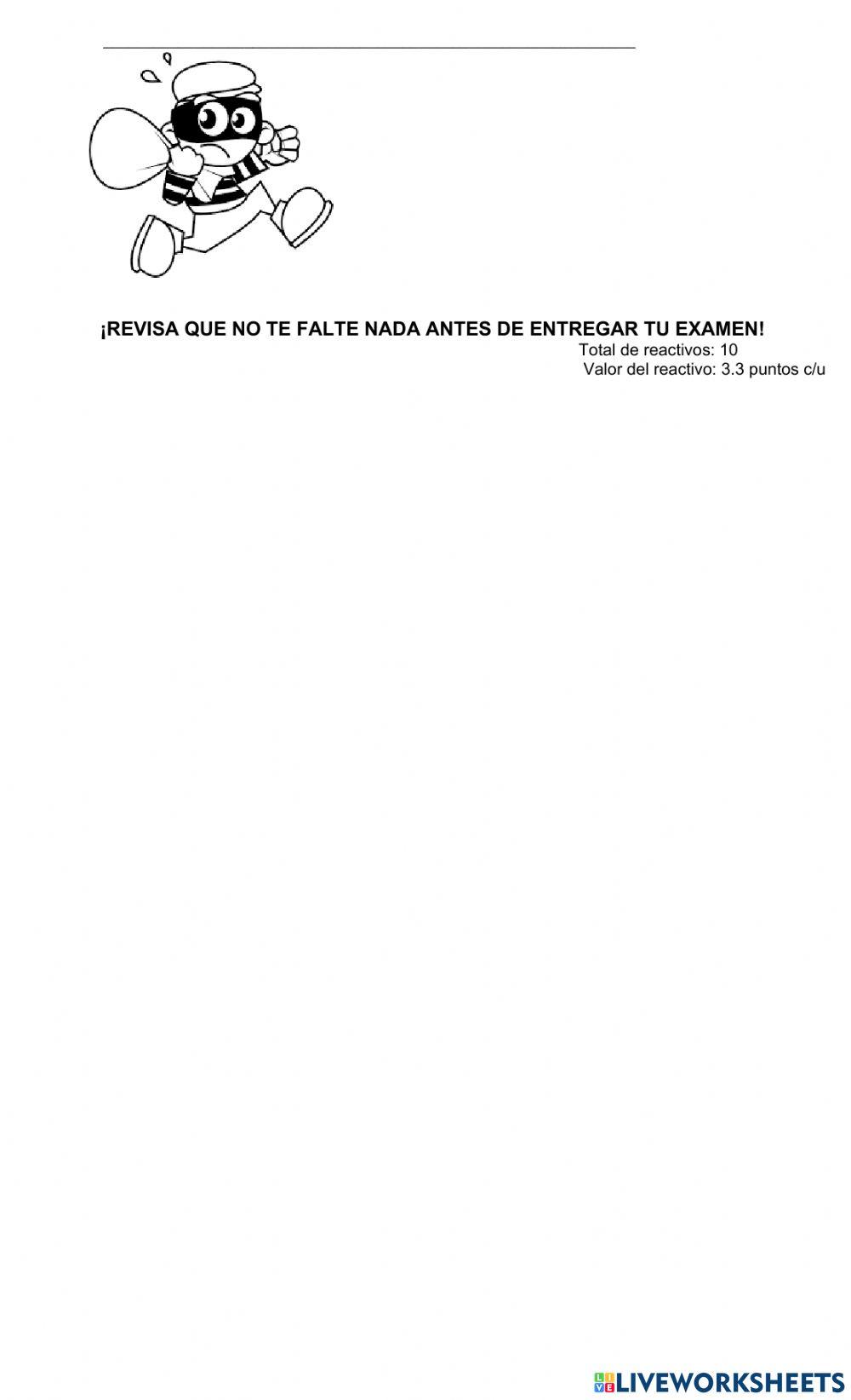 Evaluación Mensual Catequesis