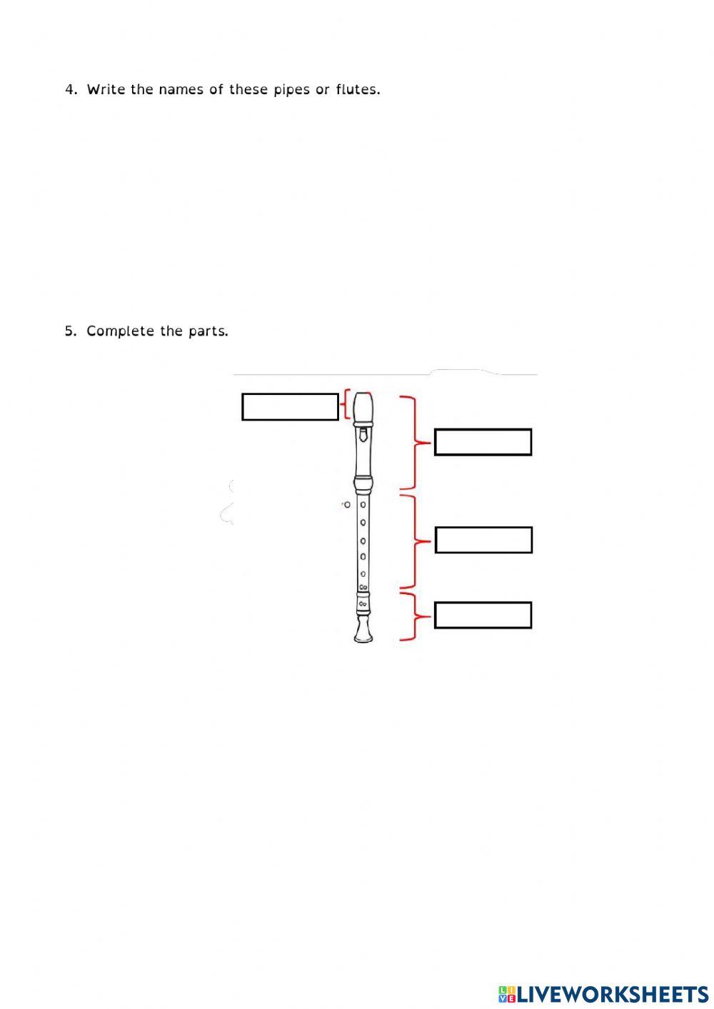 3º Music - 1st Term Review