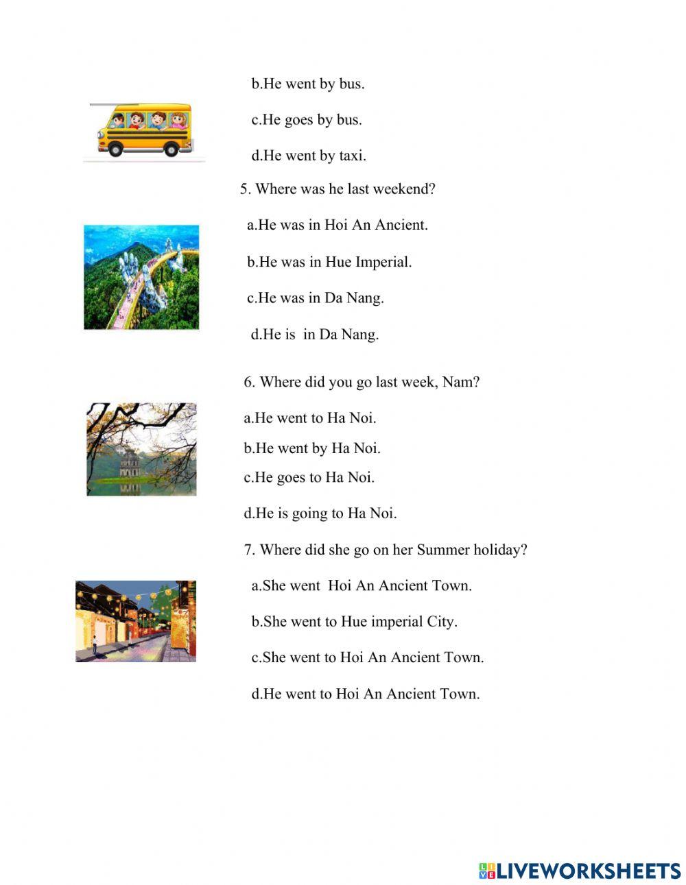 Review the first term 3 ( grade 5)