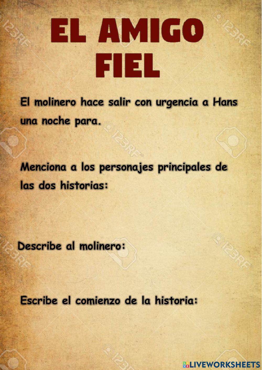 El amigo fiel oscar wilde