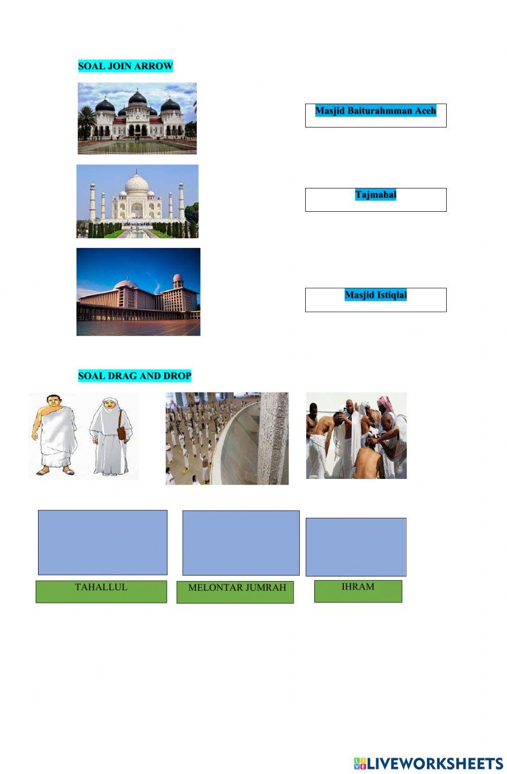 LKPD soal Agama Islam