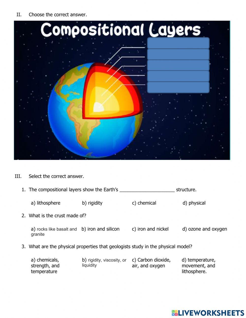6th Grade Science Test BIM 2