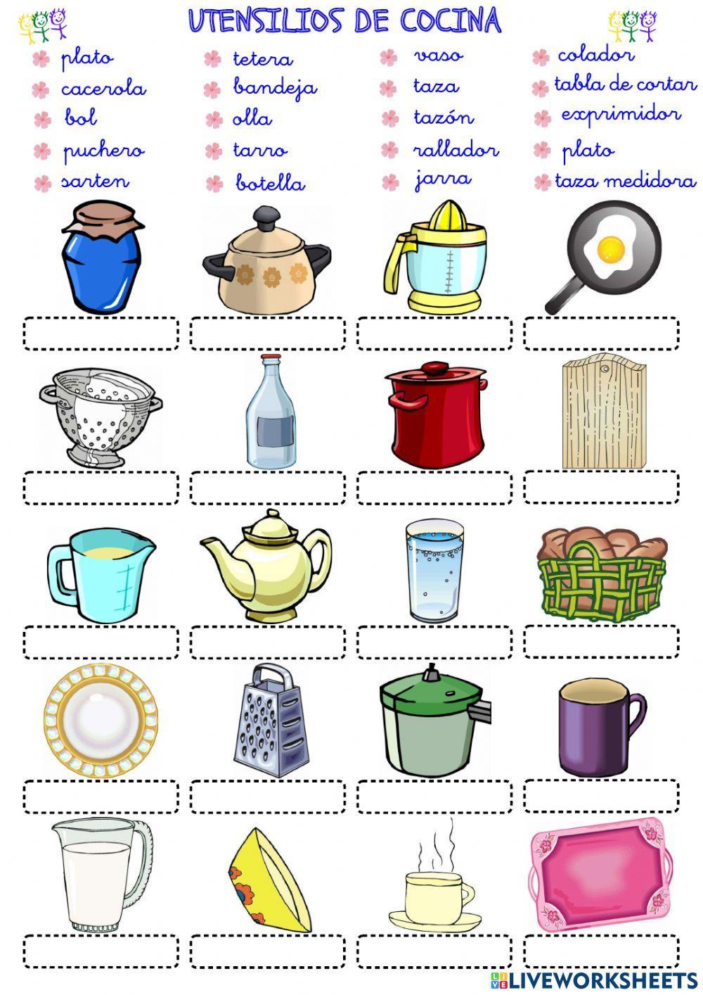 Utensilios de cocina