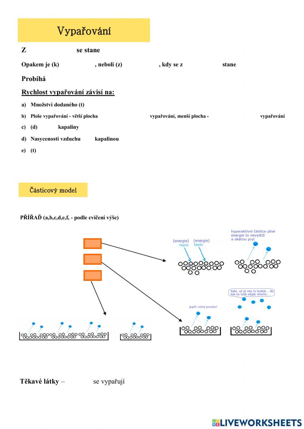 Fyzika - opakování 02 - skupenské změny