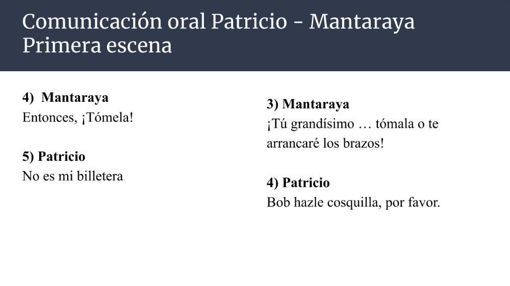 Modalidad oracional - ejercicio 1