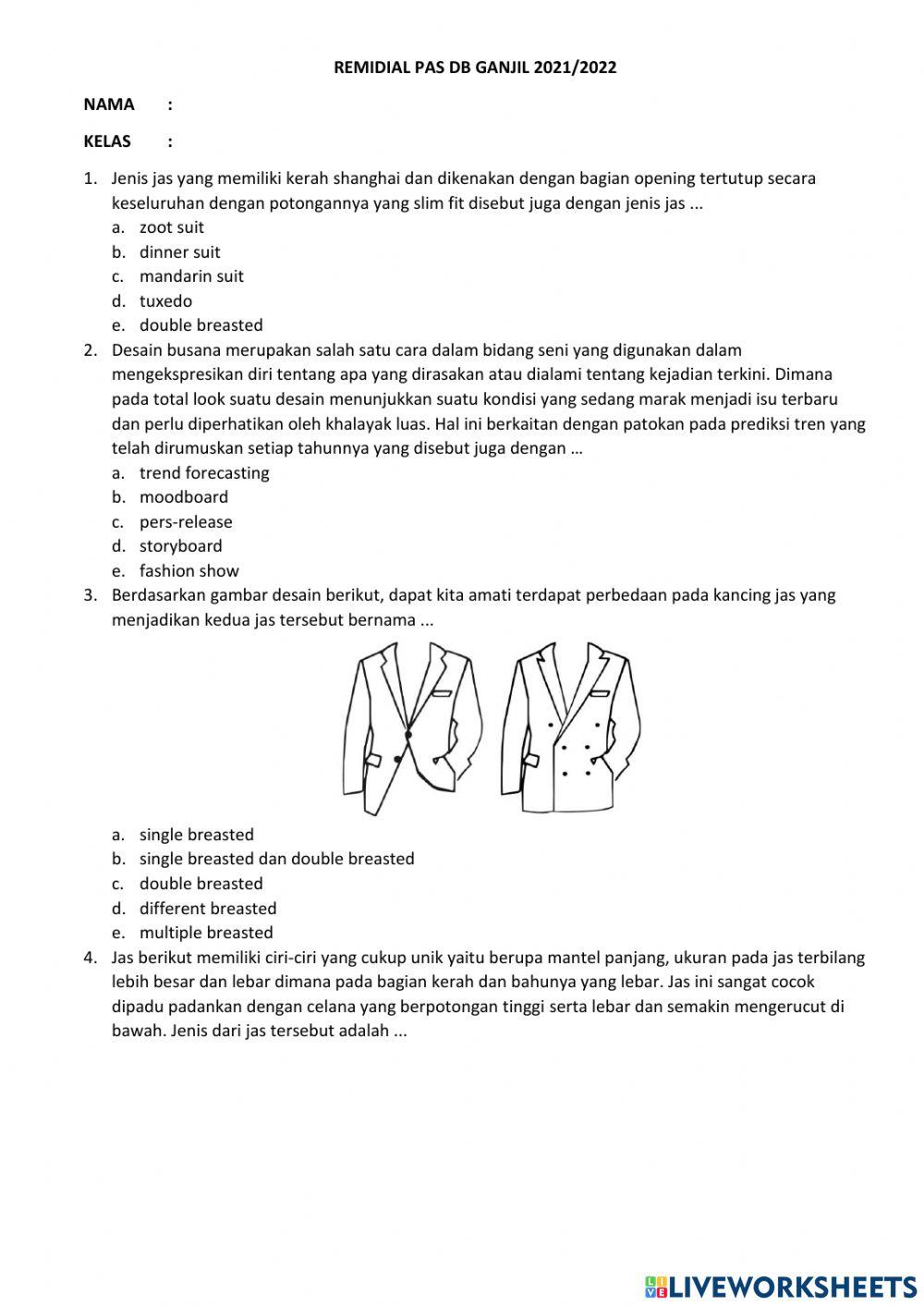 Remidial pas db 12 21-22