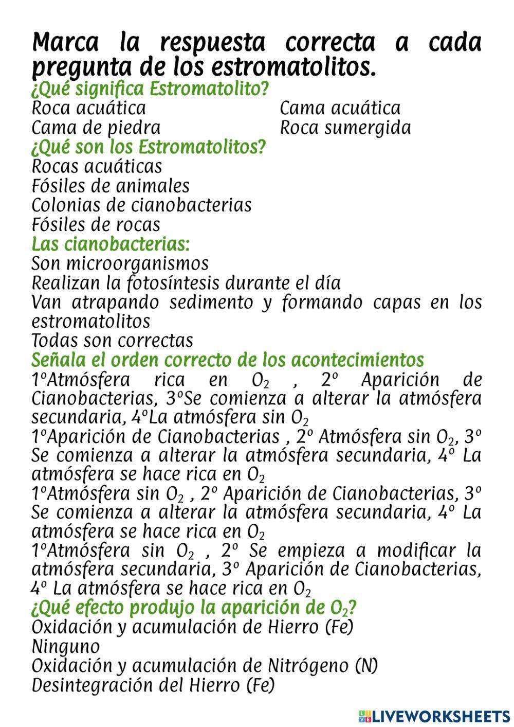 Repaso examen ciencias naturales noviembre 2022
