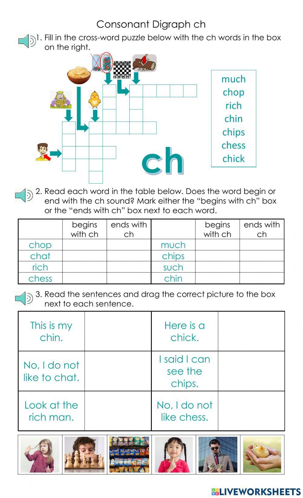 Consonant Digraph ch