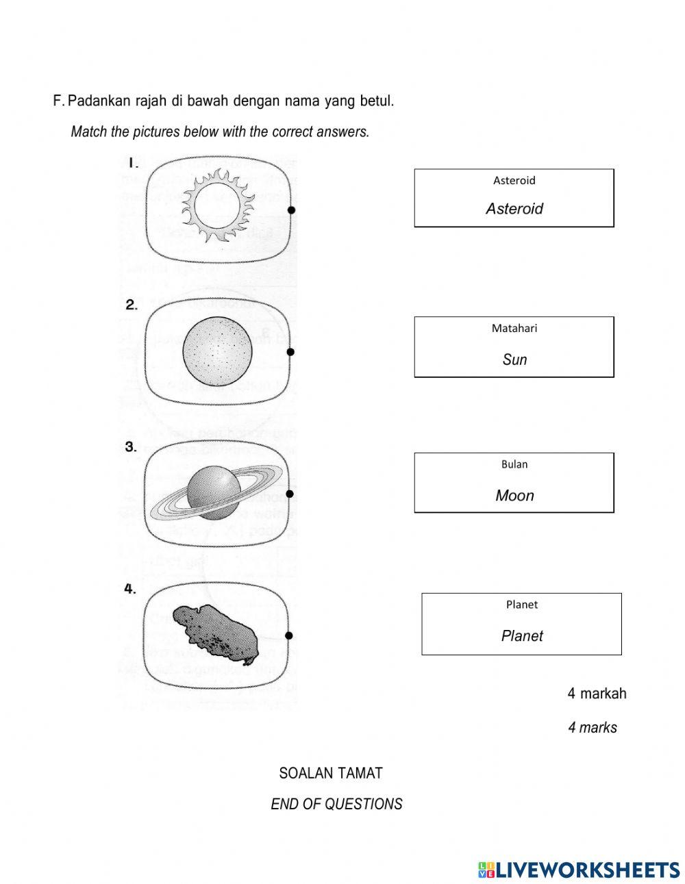 Pembetulan pentaksiran sains tahun 3 (2)