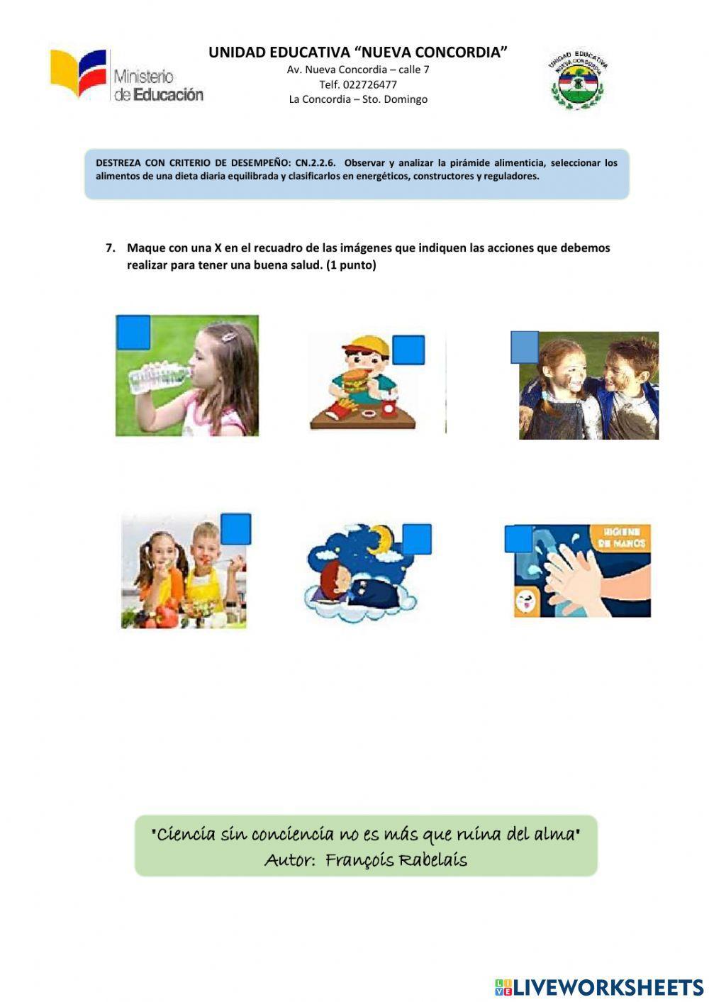 Alimentación y salud