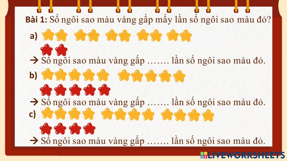 Luyện tập-so sánh số lớn gấp mấy lần số bé Luyện tập-so sánh số lớn gấp mấy lần số bé