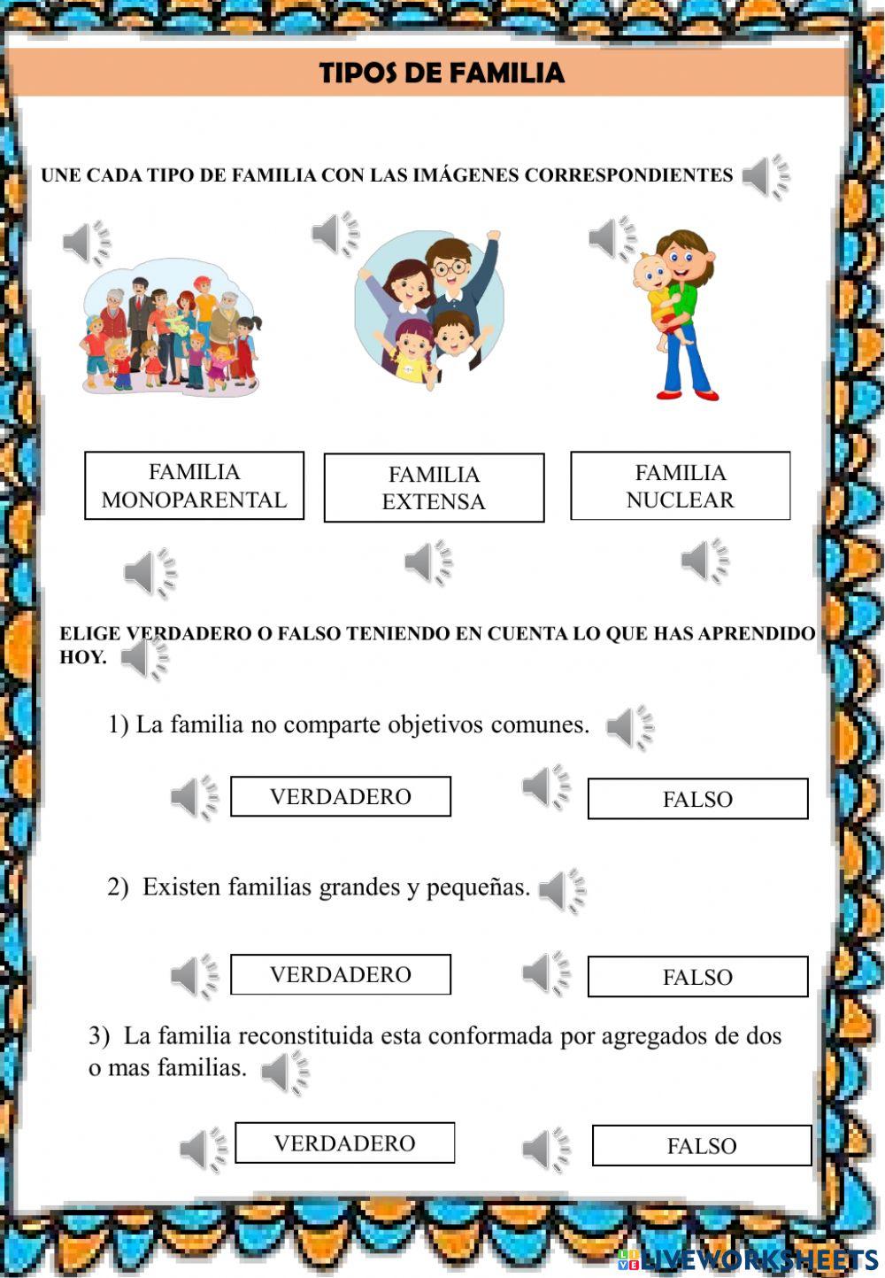Tipos de familia