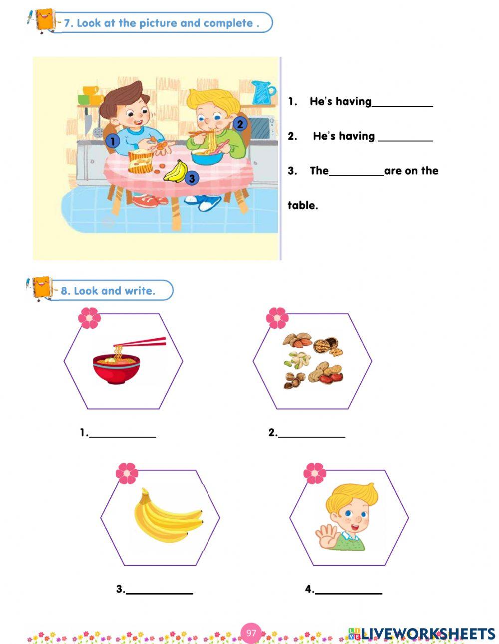 In the school canteen