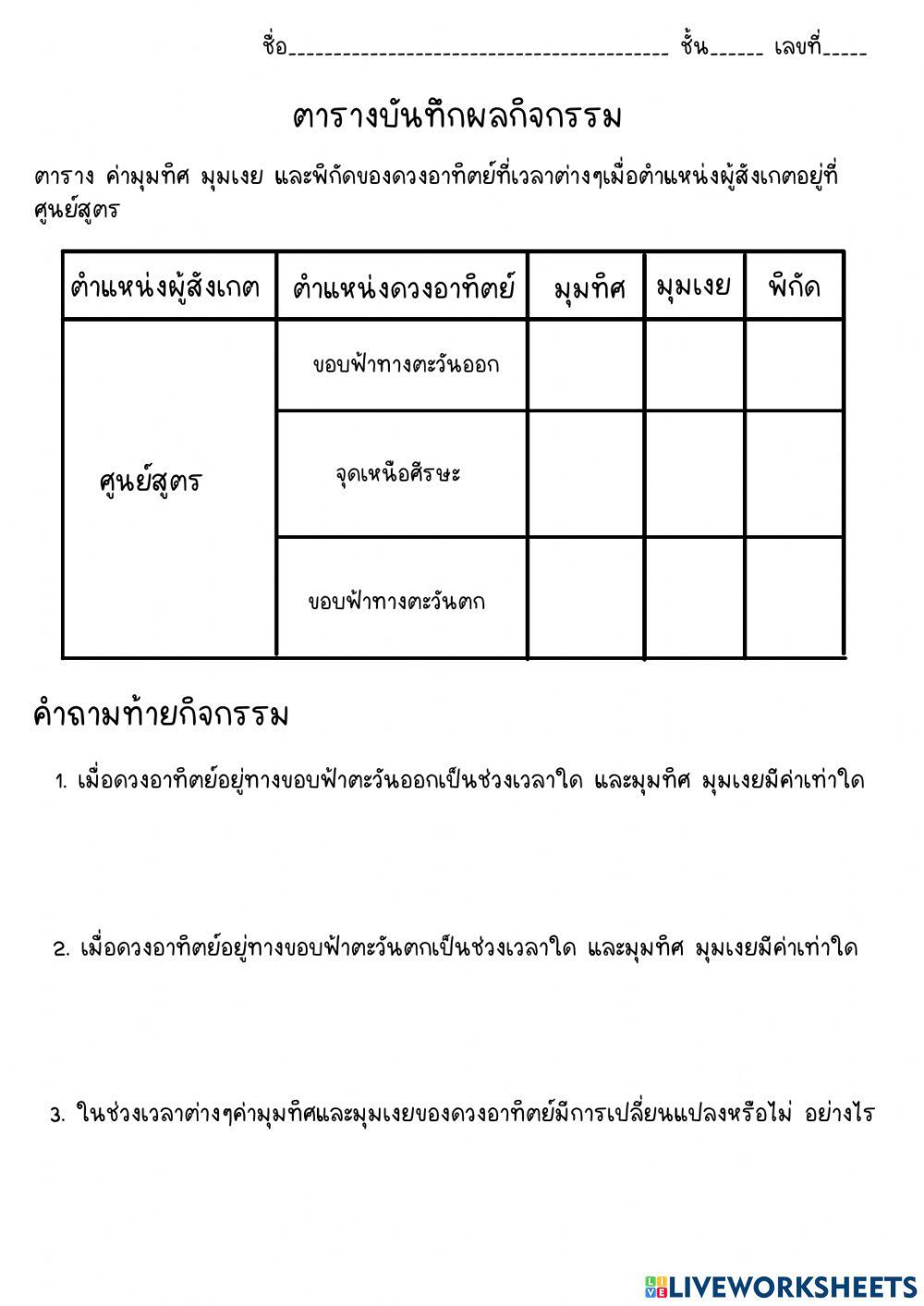 การระบุตำแหน่งของดาวในระบบพิกัดท้องฟ้า