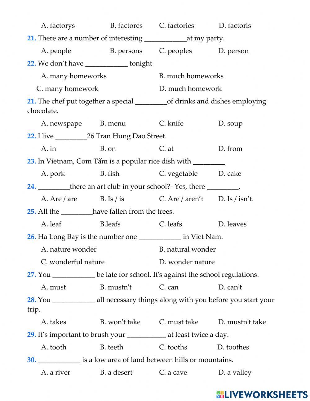 Unit 5 - natural wonders of vietnam