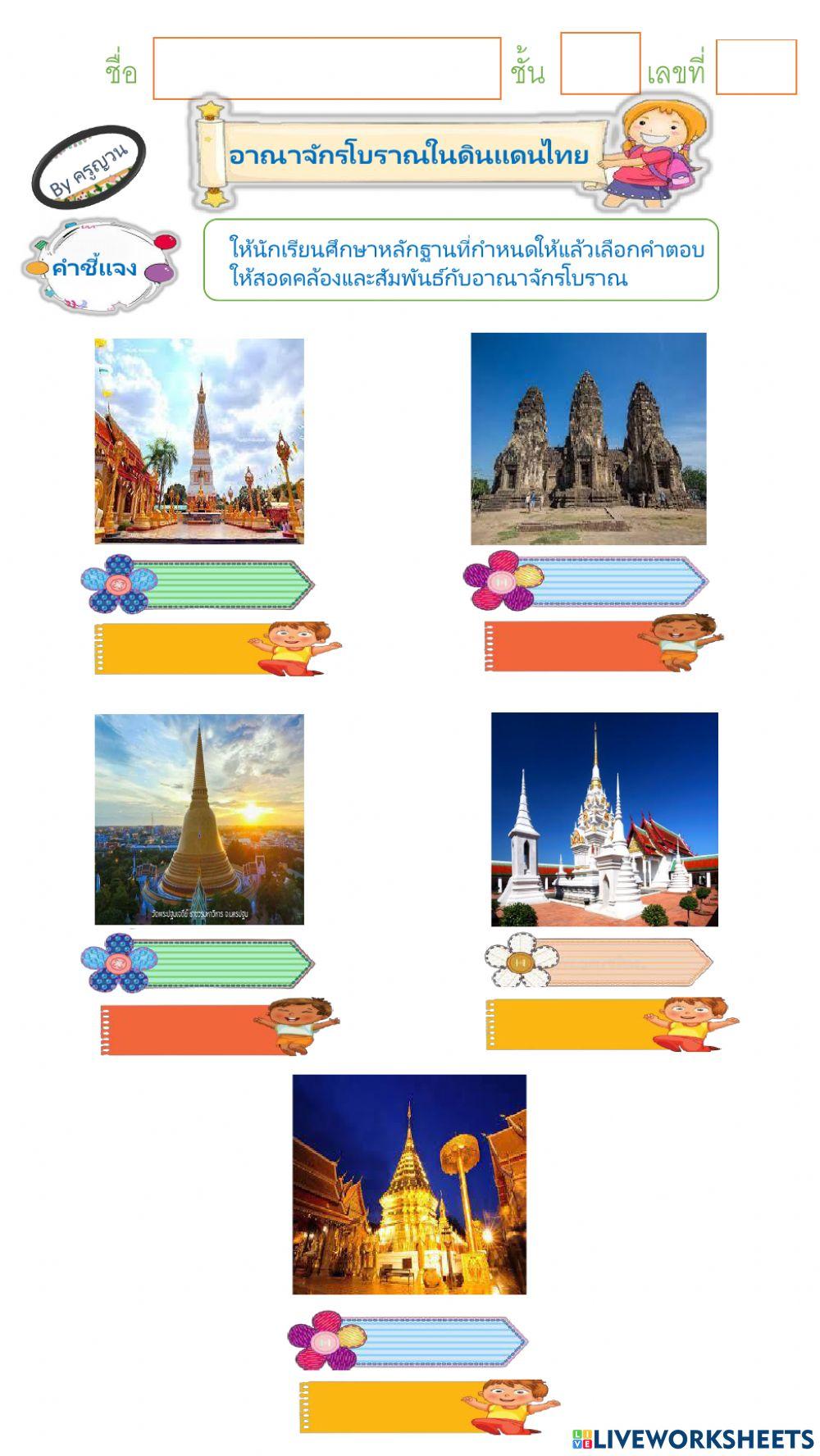 อาณาจักรในดินแดนไทย