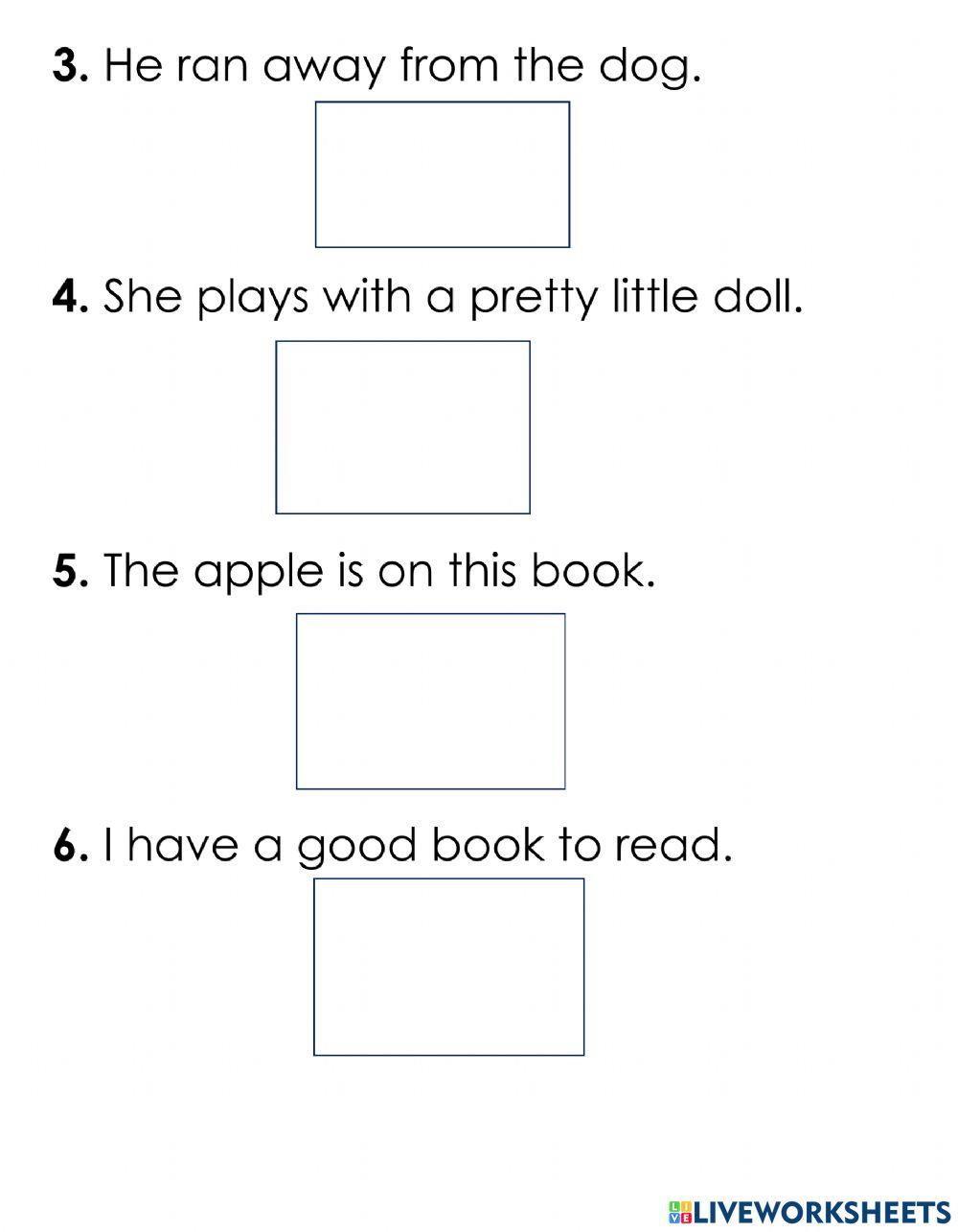 Sight Word Week 13 - Picture Match