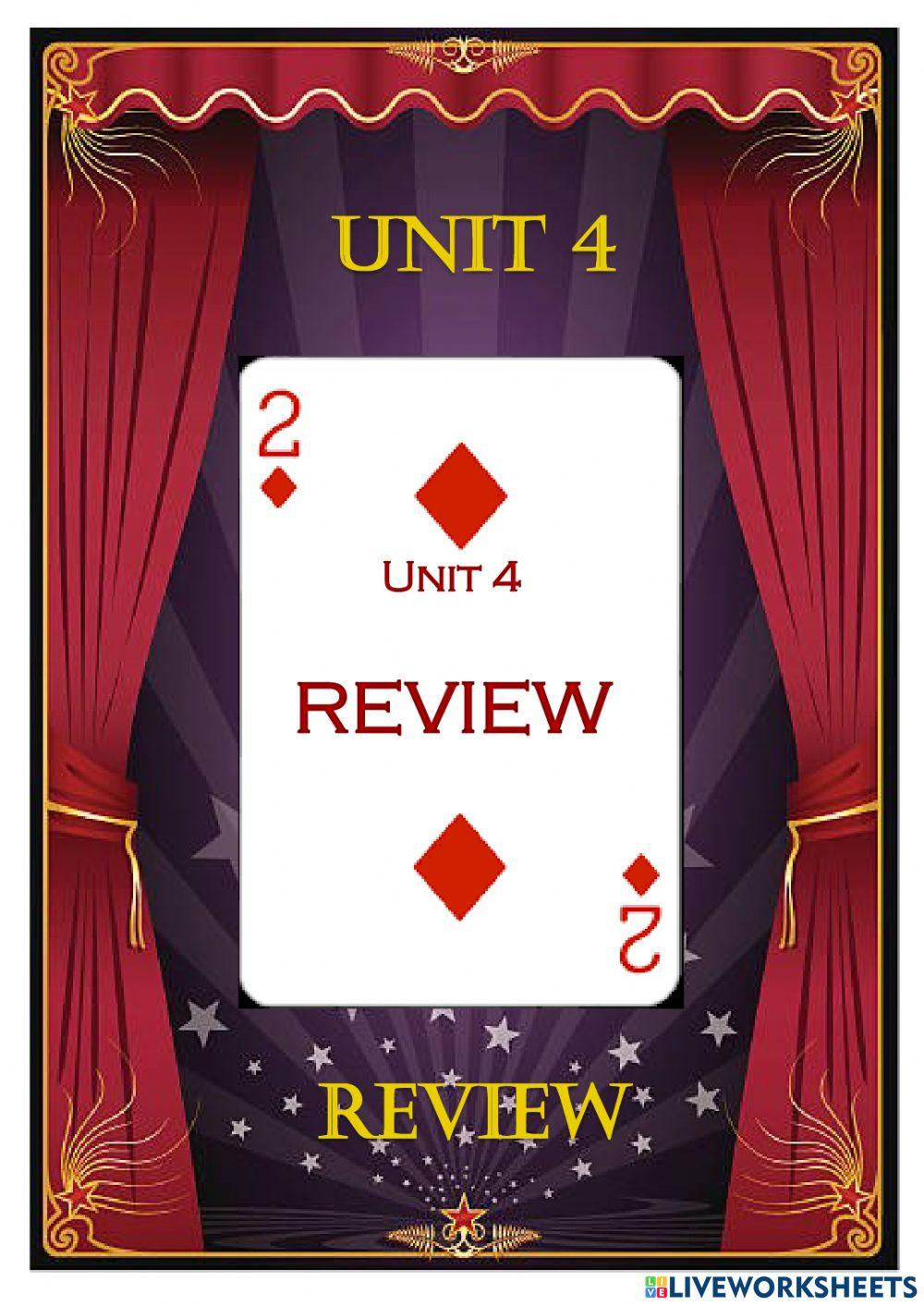 Unit 4 Review