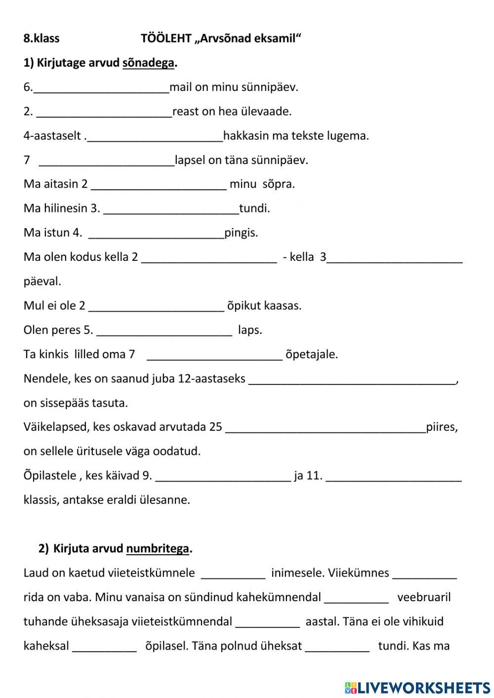 8.klassi tunnikontroll