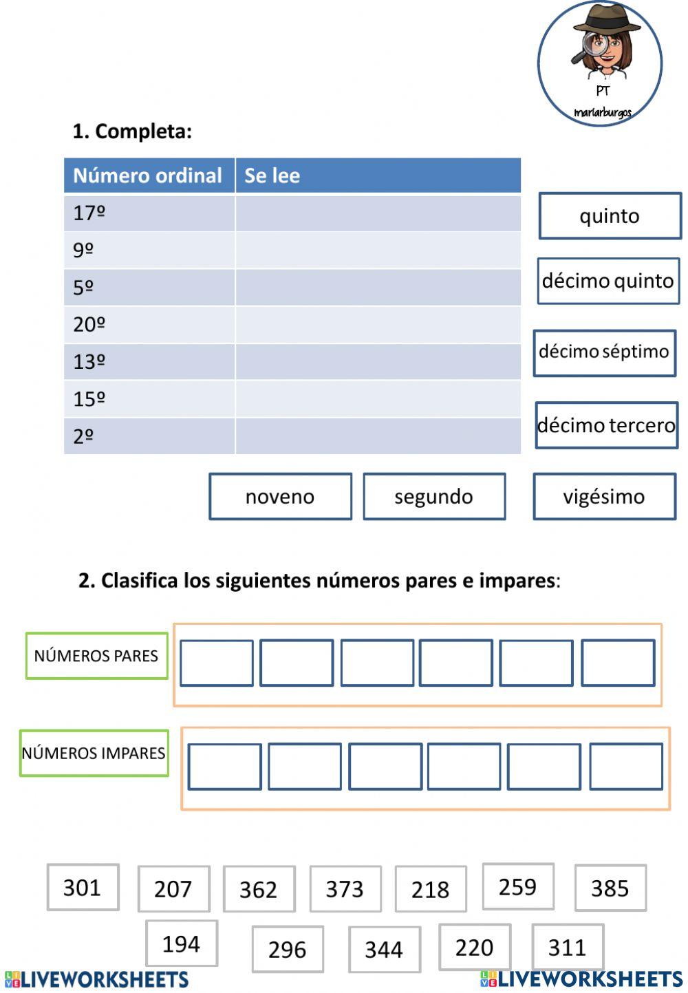 Repaso temas 3 y 4 mates