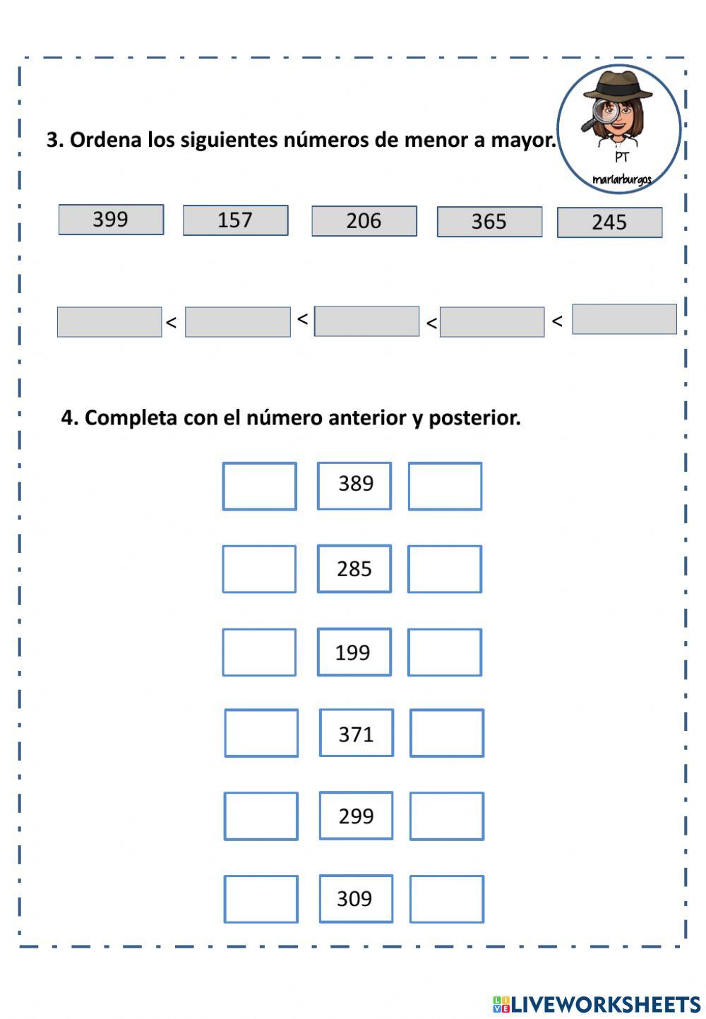 Repaso temas 3 y 4 mates