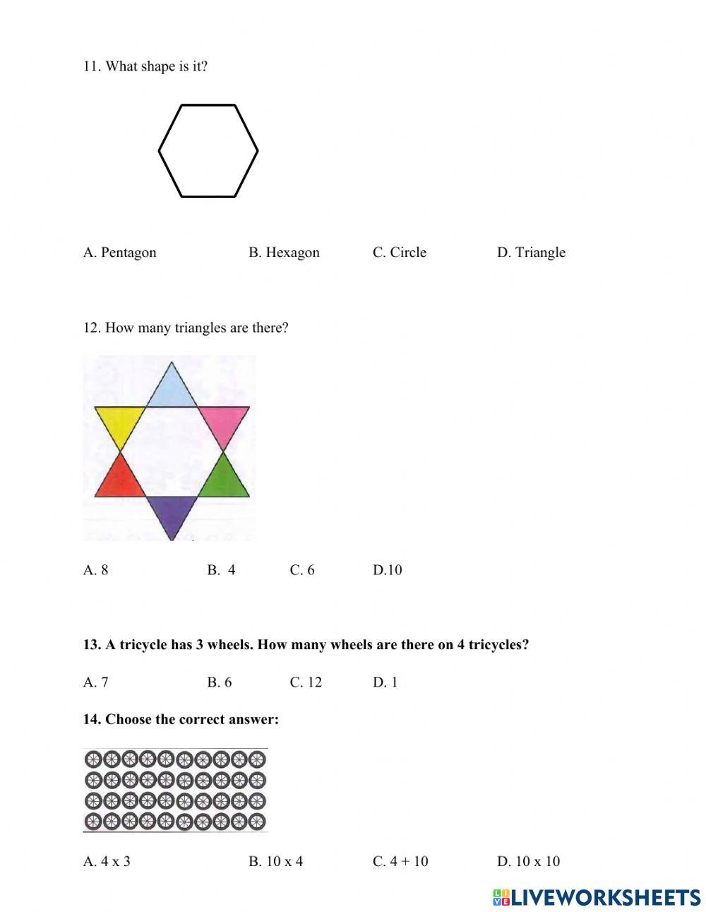 Maths 2 - term 1 - No.2