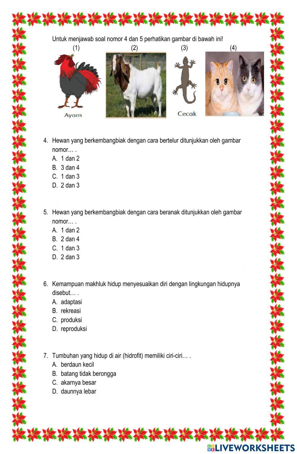 PAS 1 Muatan 3 Kelas 6 PAS 1 Muatan 3 Kelas 6