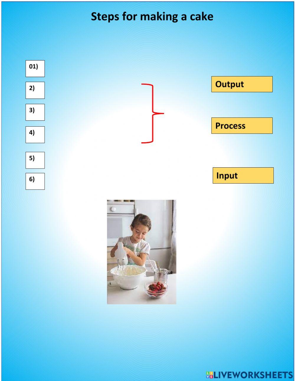 Algorithm online exercise for | Live Worksheets