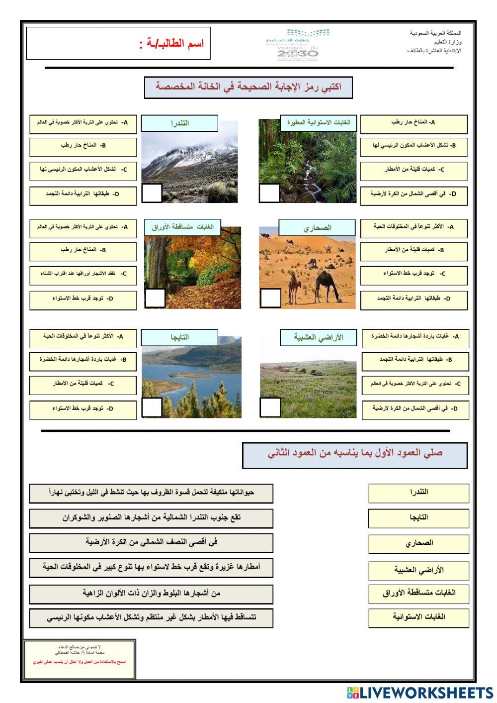 مقارنة الأنظمة البيئية-2