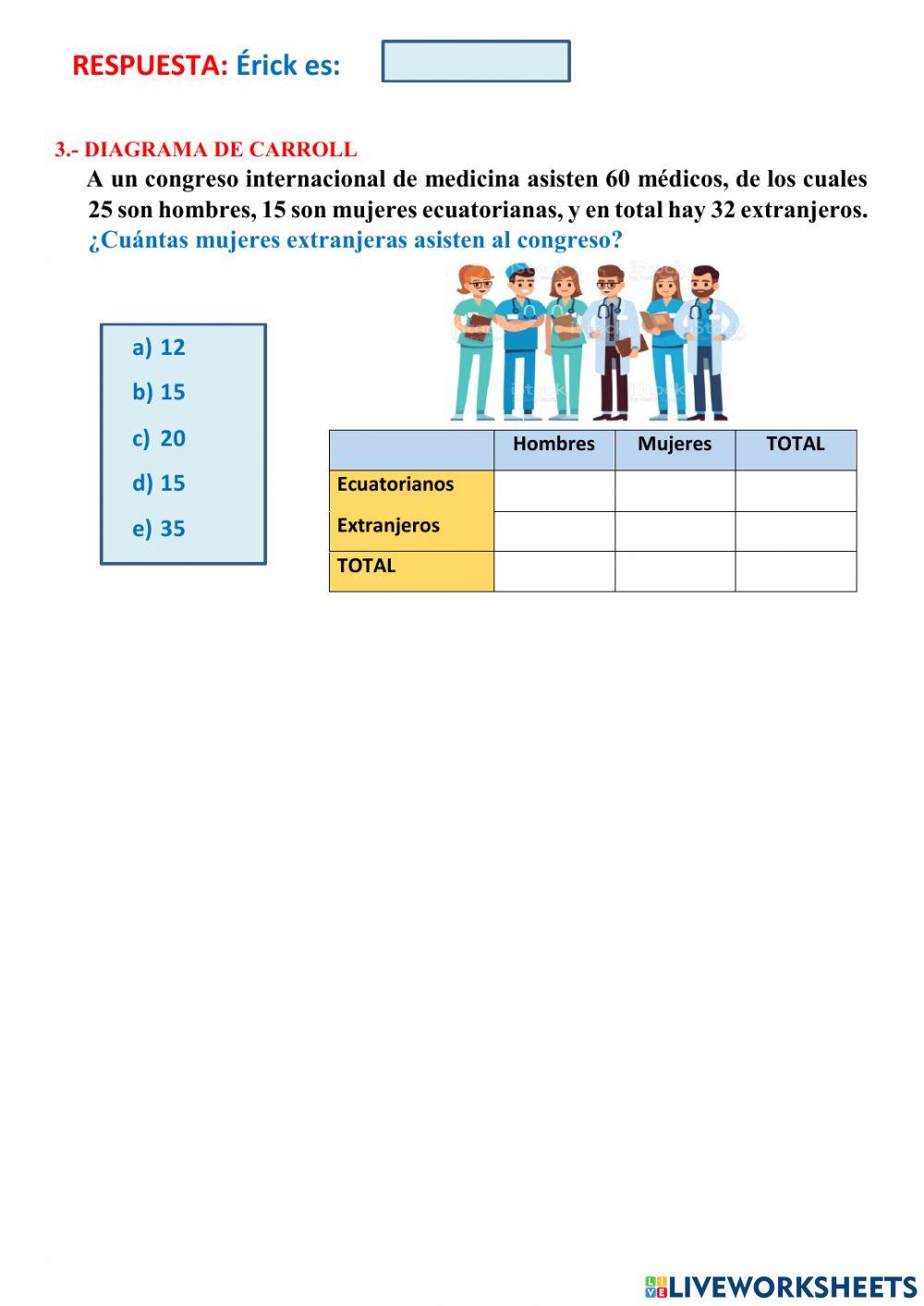 Orden de información