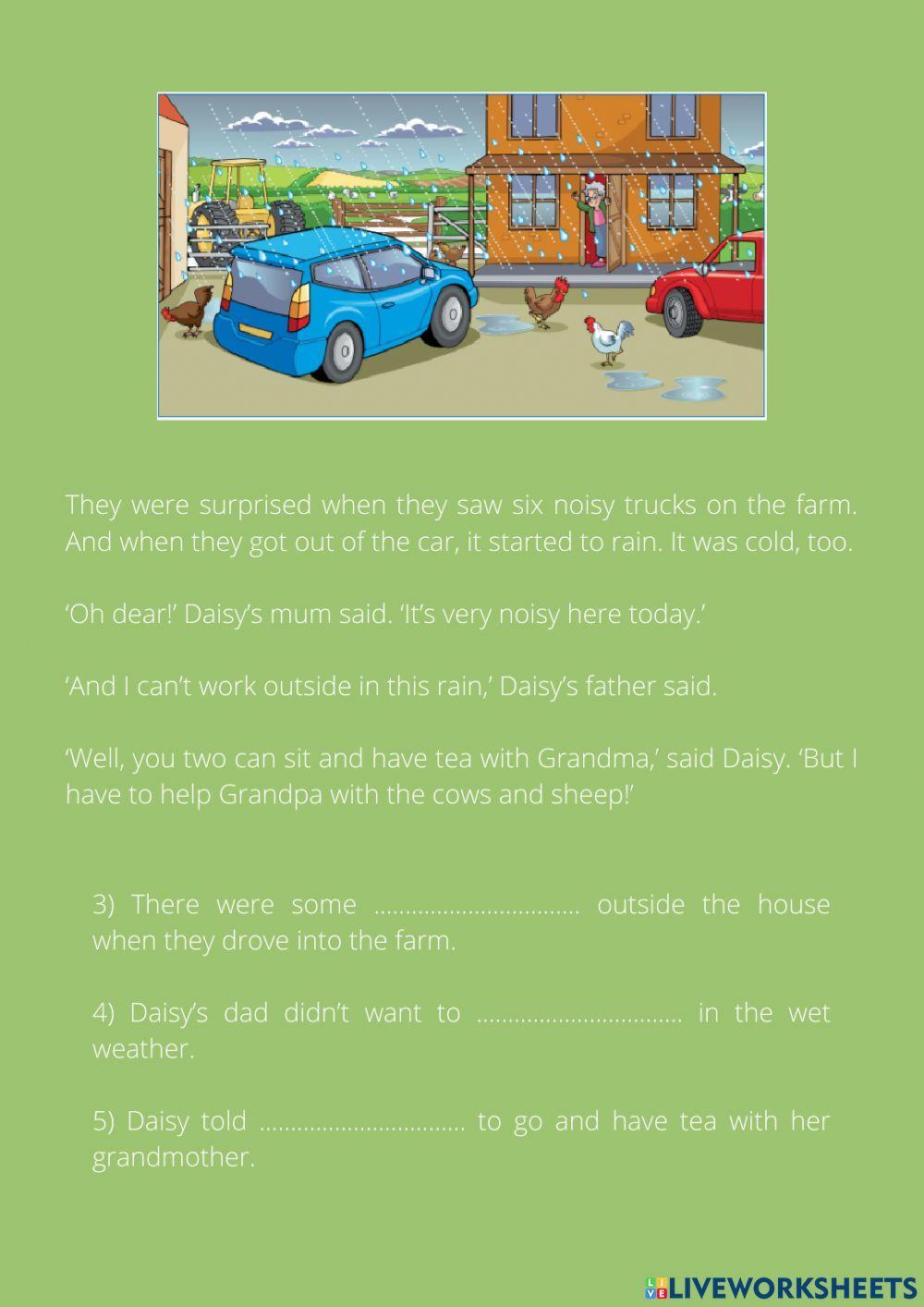 Mock exam movers - Reading and writing