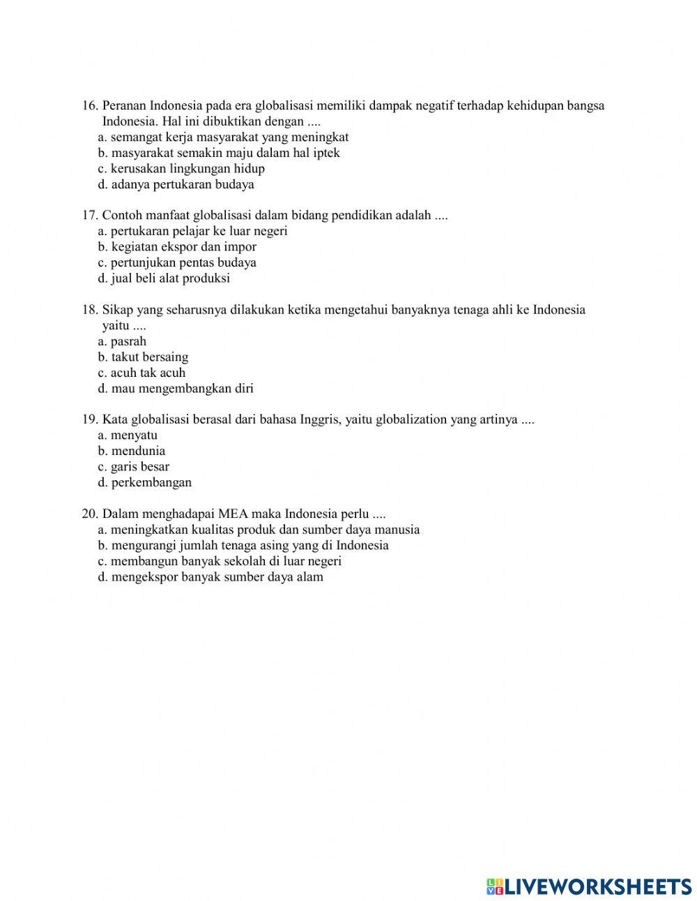 Perbaikan nilai ips pas 1