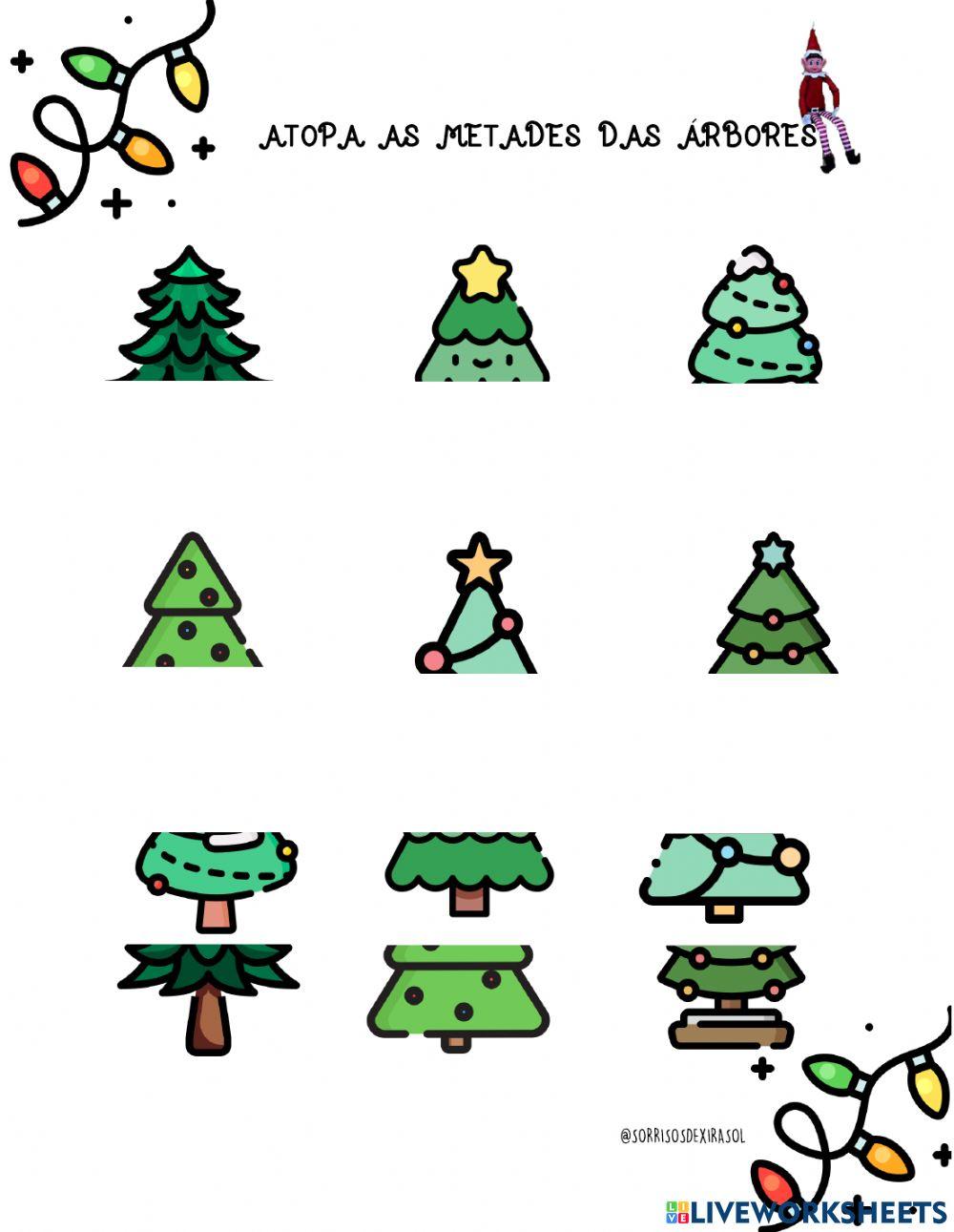 Encontrar árboles navidad