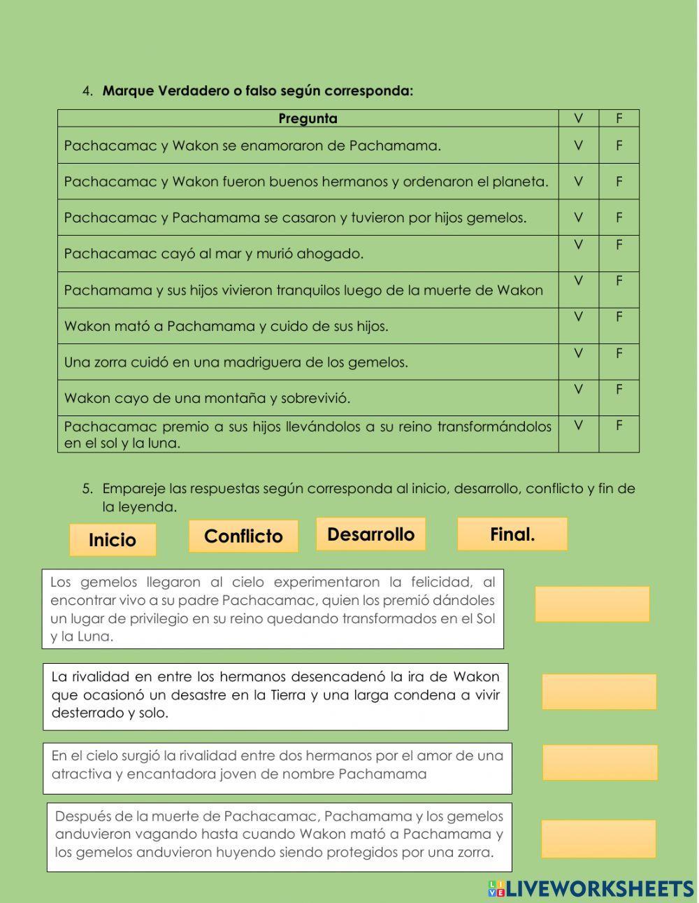 La leyenda de Pachamama