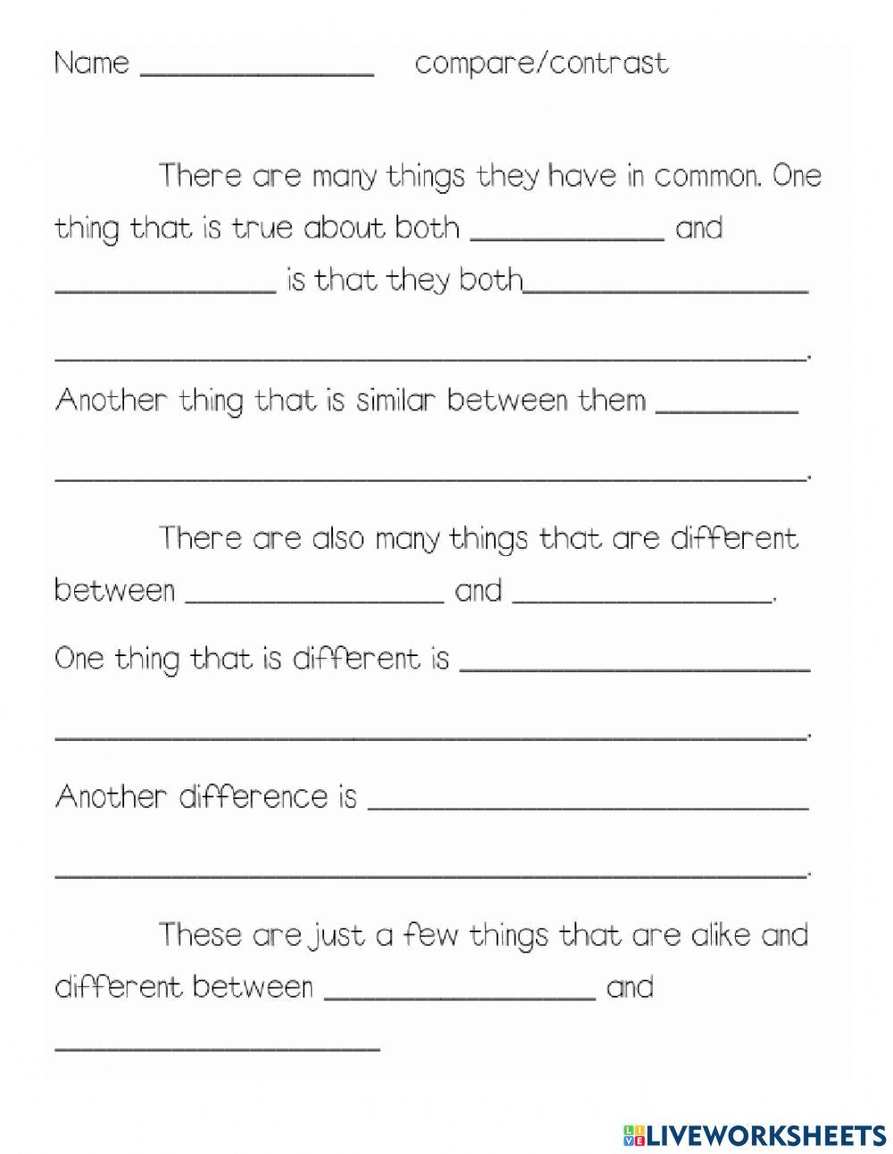 Fill In The Blank Online