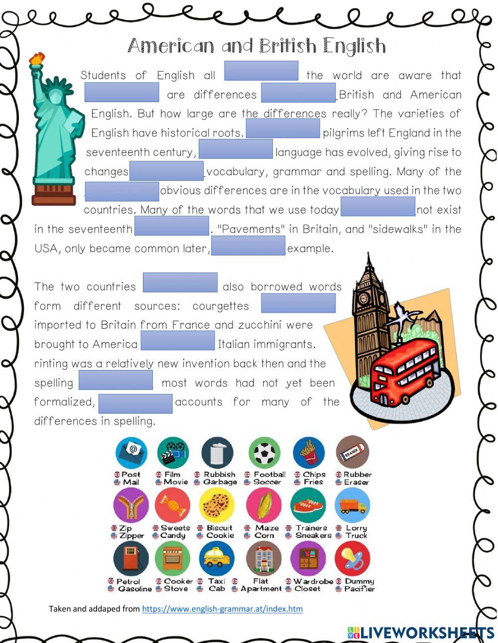 OpenCloze.AmericanVSBritishEnglish OpenCloze.AmericanVSBritishEnglish