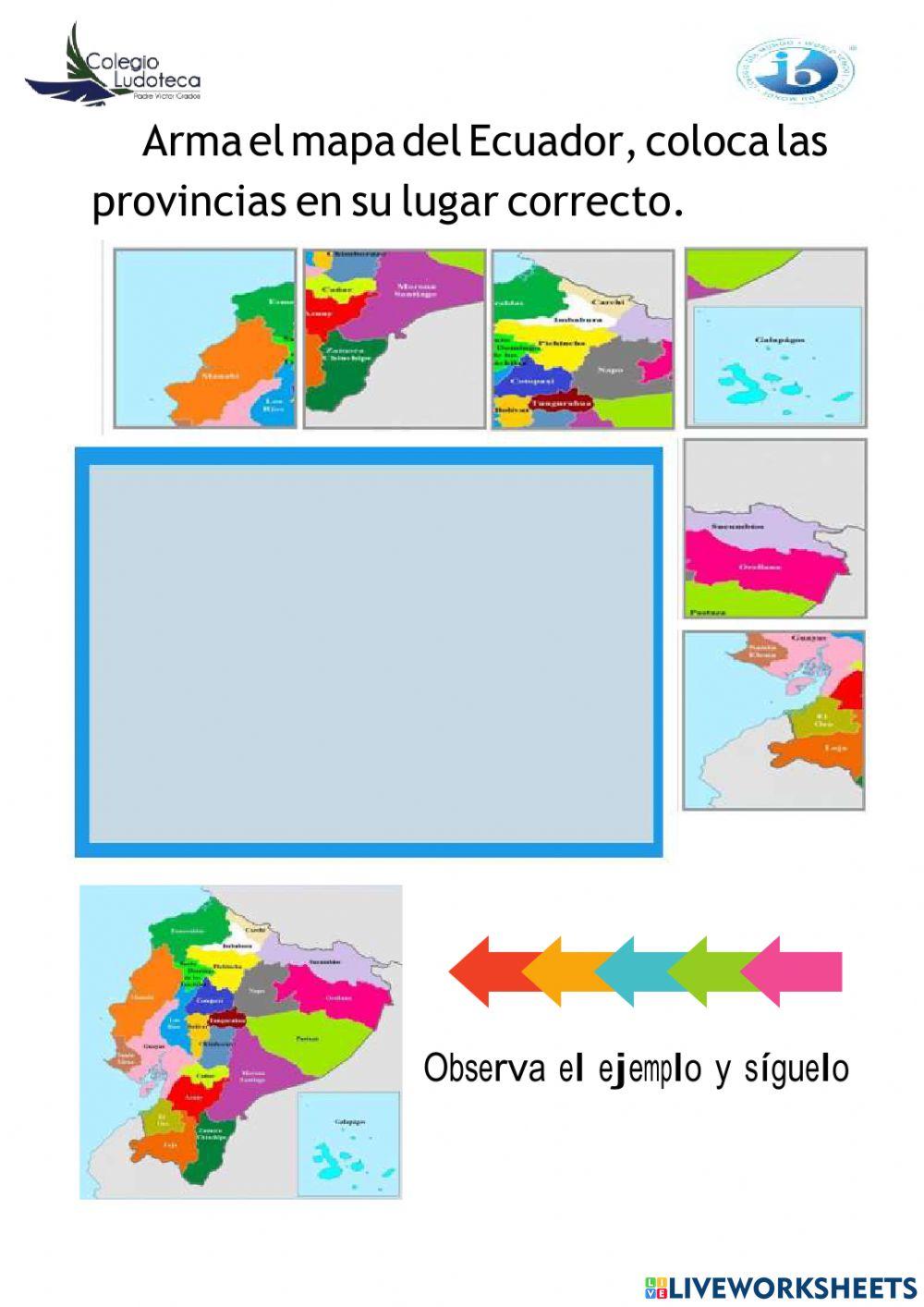 Provincias del ecuador