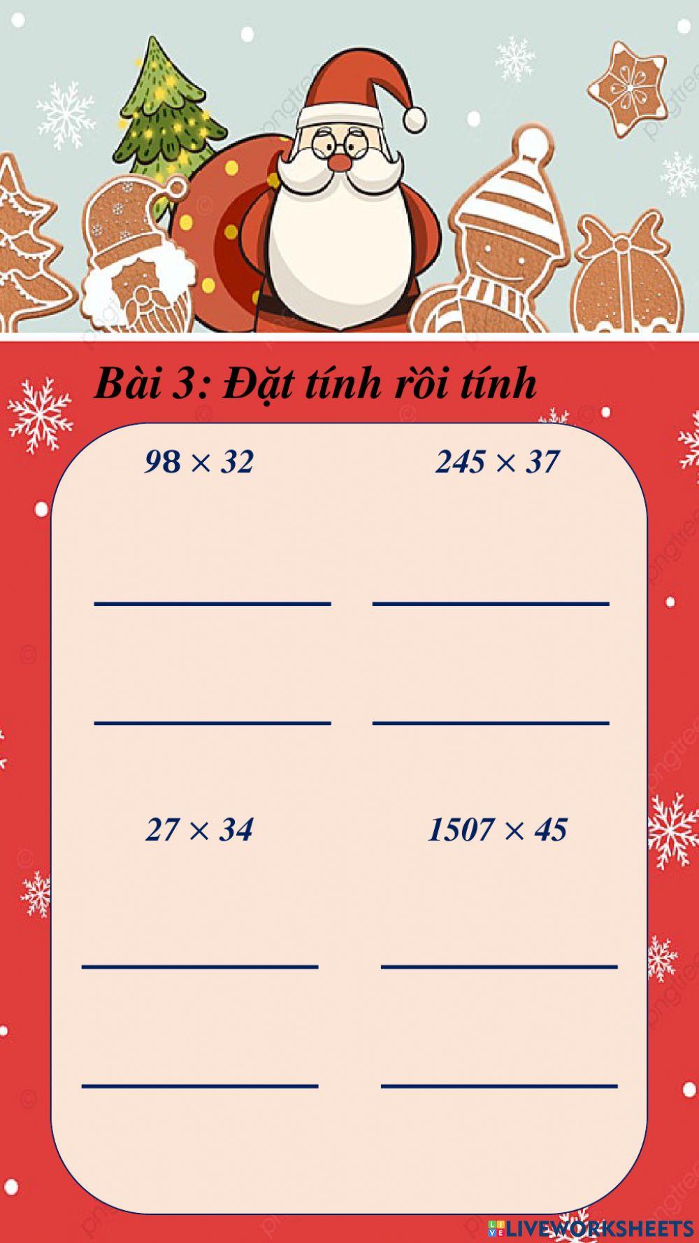 Ôn tập cuối tuần 12