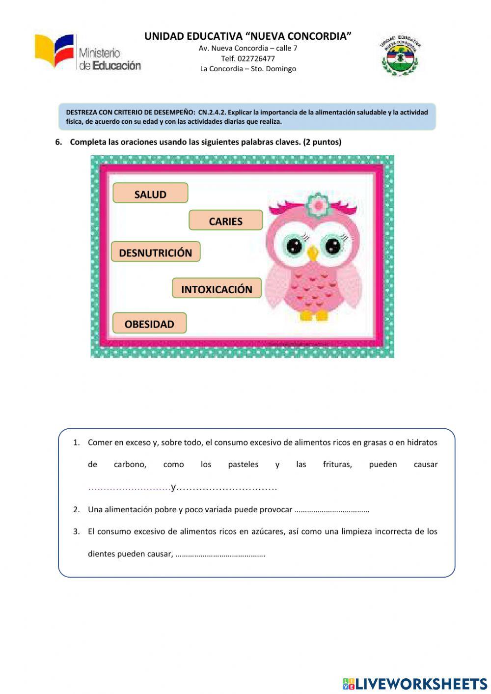 Alimentación y Salud